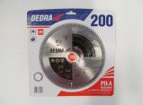 DEDRA körfűrésztárcsa keményfémlapkás 200x30mm 100 fogas