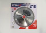 DEDRA körfűrésztárcsa keményfémlapkás 210x30mm 100 fogas