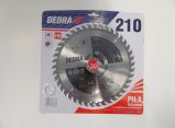 DEDRA körfűrésztárcsa keményfémlapkás 210x30mm 42 fogas
