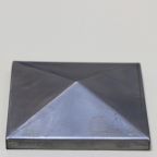 Fém  oszlopsapka  60x 60mm natúr szénacél Art:398060