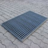 Járdarács 1200x1000x30x3mm főbordával, 33/33mm bordaosztással horganyzott