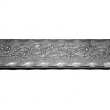 40144 Kapaszkodó 50x8 mm, mángorolt, szőlő mintás