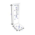 Faösszekötő sarokvas 50x40x120x2,5mm csavarozható
